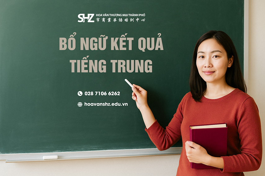 Bổ ngữ kết quả tiếng Trung