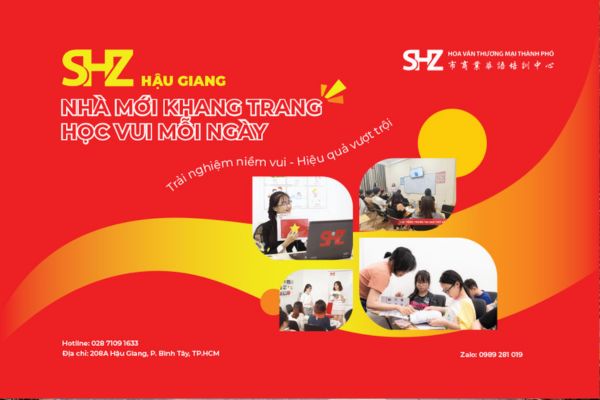 SHZ Hậu Giang Trung tâm tiếng Trung Quận 6